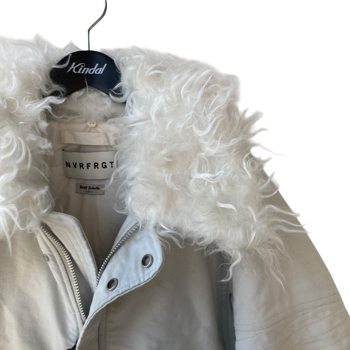 NVRFRGT PADDED SHEARING COLLAR BIKER JACKETジャケットNF252J03 古着・中古-3枚目のアイテム画像