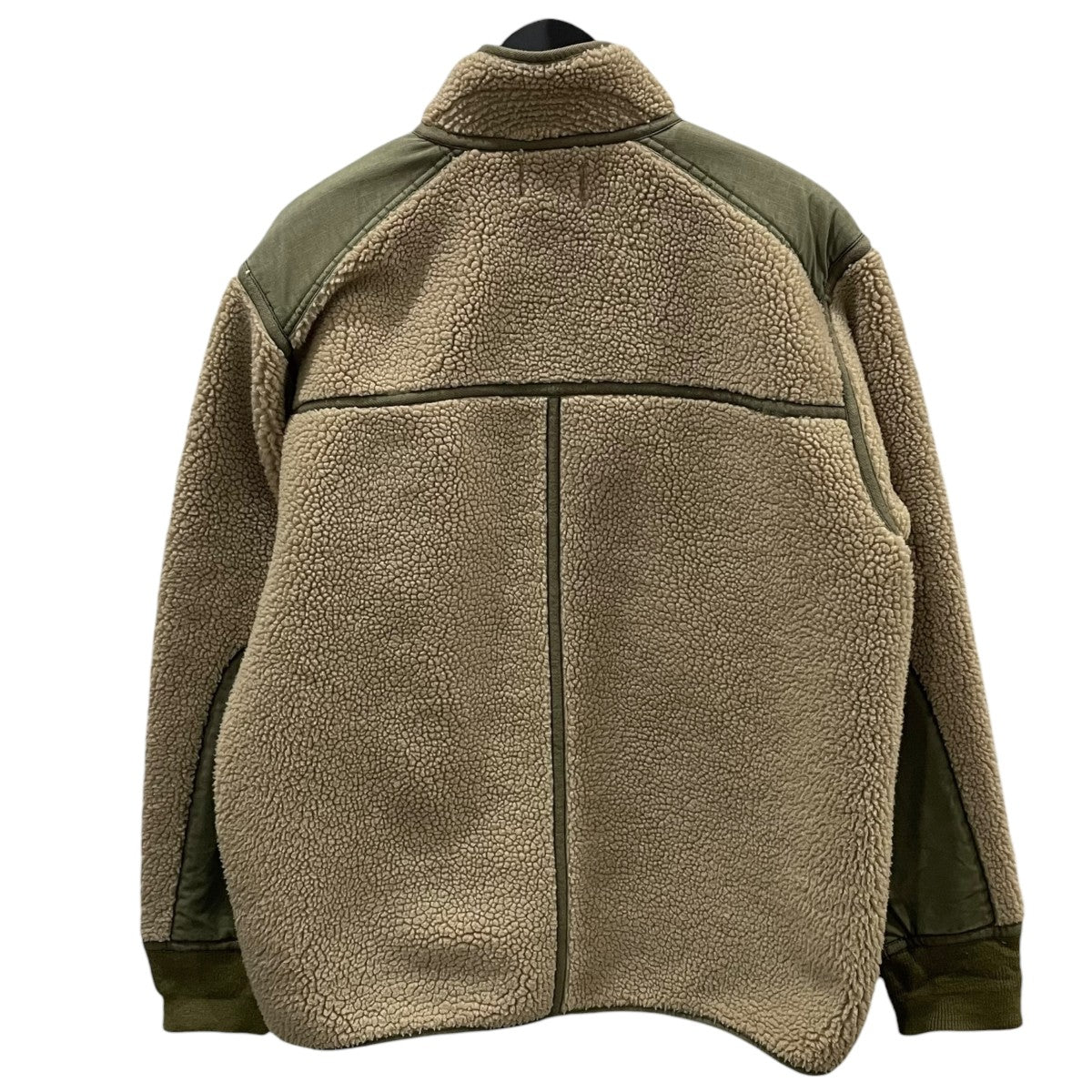 ジップアップフリースジャケット Funnel-neck faux-shearling jacket ファネルネック フェイクシアリング ジャケット 782758393001
