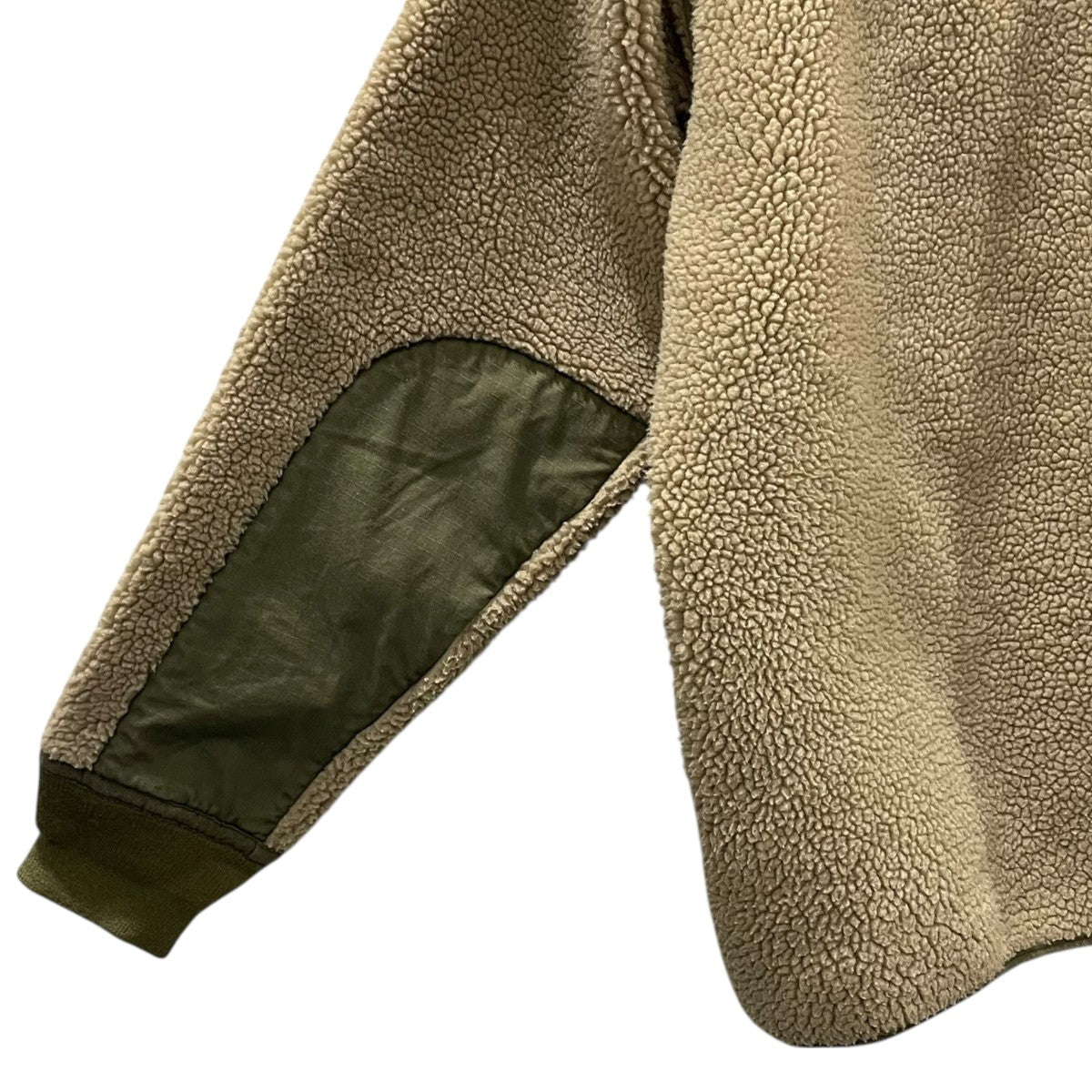 ジップアップフリースジャケット Funnel-neck faux-shearling jacket ファネルネック フェイクシアリング ジャケット 782758393001