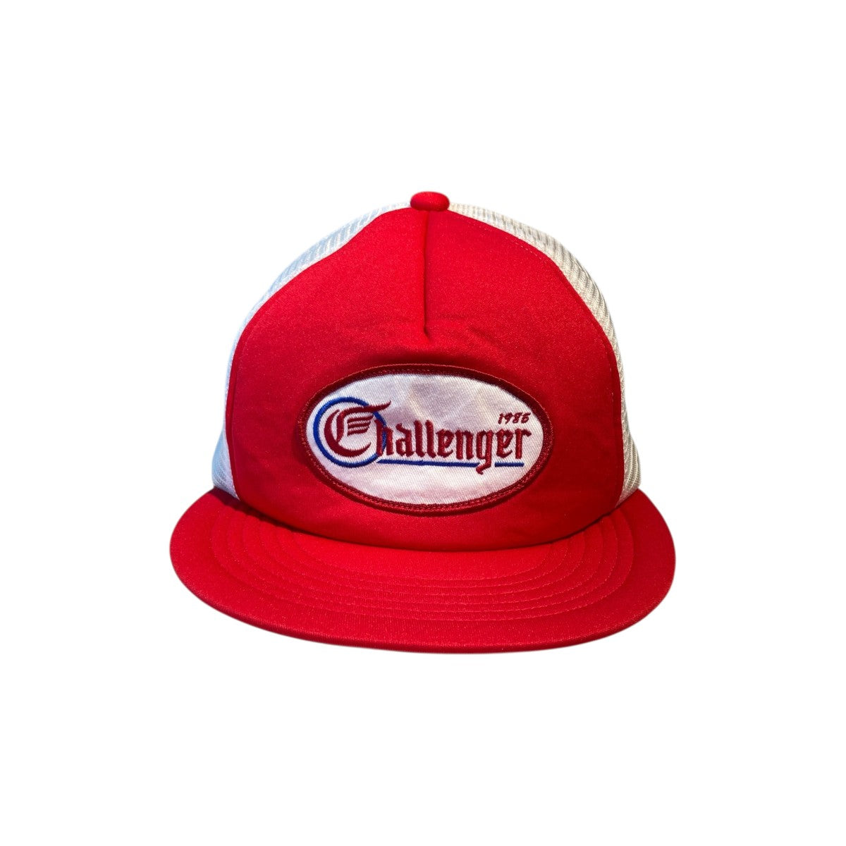 CHALLENGER(チャレンジャー) PATCH CAPメッシュキャップ レッド