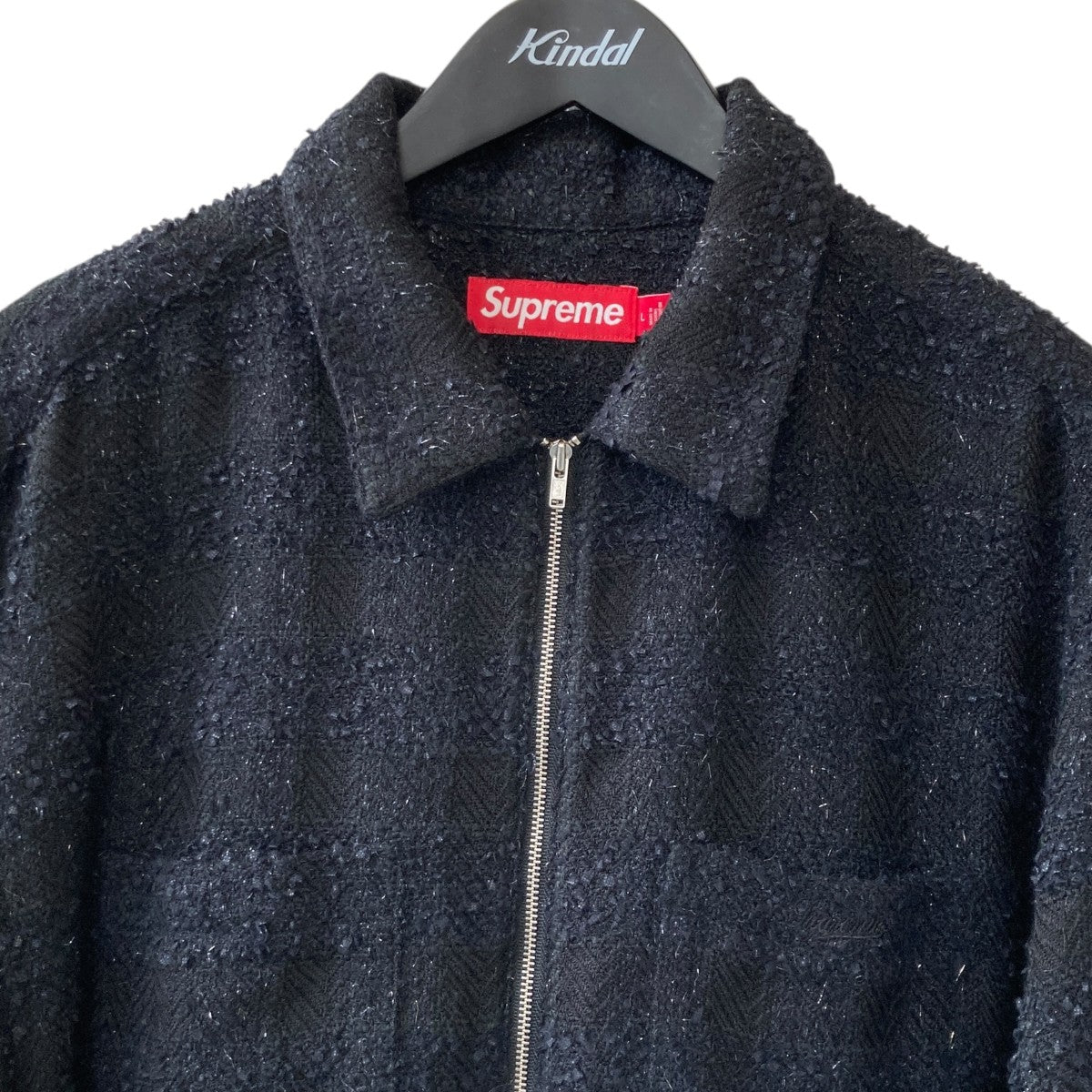 24AWBoucle Zip Up Shirtジップ アップ シャツジャケット
