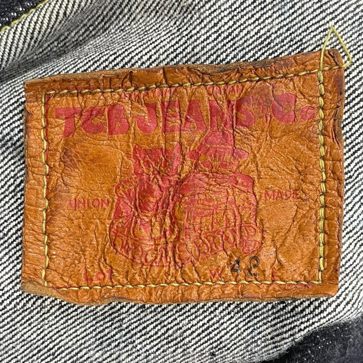 TCB JEANS デニムジャケット 大戦モデル 古着・中古-7枚目のアイテム画像