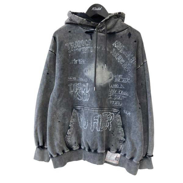 Maison MIHARA YASUHIRO(メゾンミハラヤスヒロ) Bleached Hoodieプル