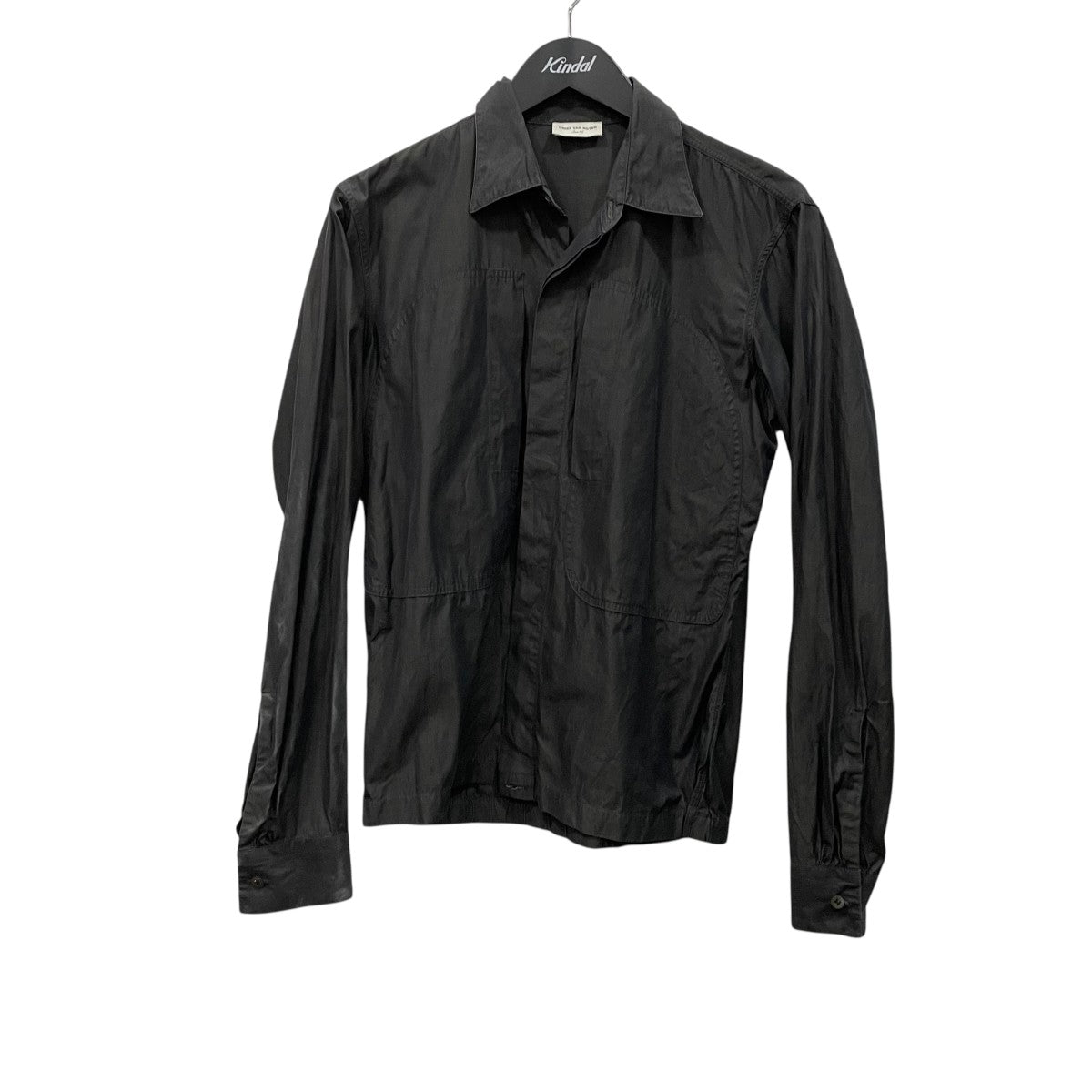 DRIES VAN NOTEN(ドリスヴァンノッテン) 長袖シャツ ブラック サイズ