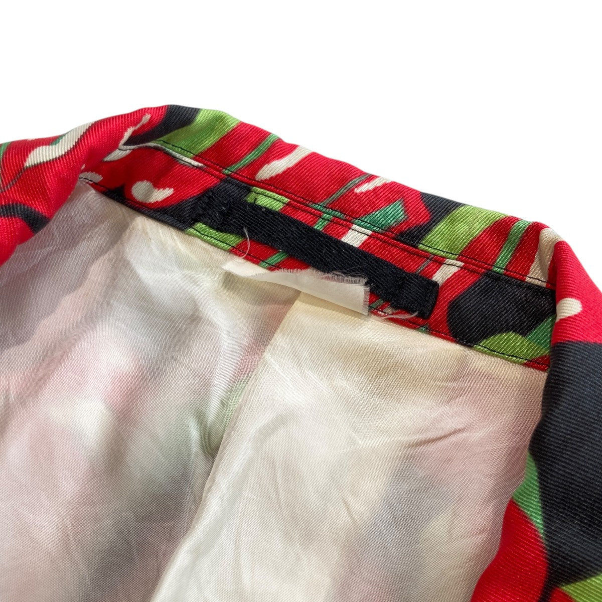 COMME des GARCONS HOMME PLUS 06SSローリングストーンズリップアンドタン総柄テーラードジャケットPQ-J041 古着・中古-5枚目のアイテム画像