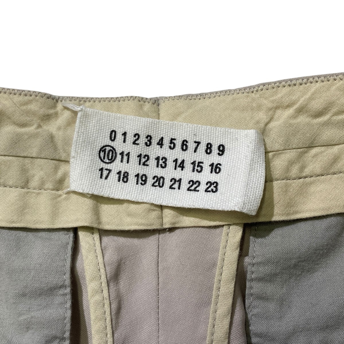 Martin Margiela 10SSスラックス 古着・中古-7枚目のアイテム画像