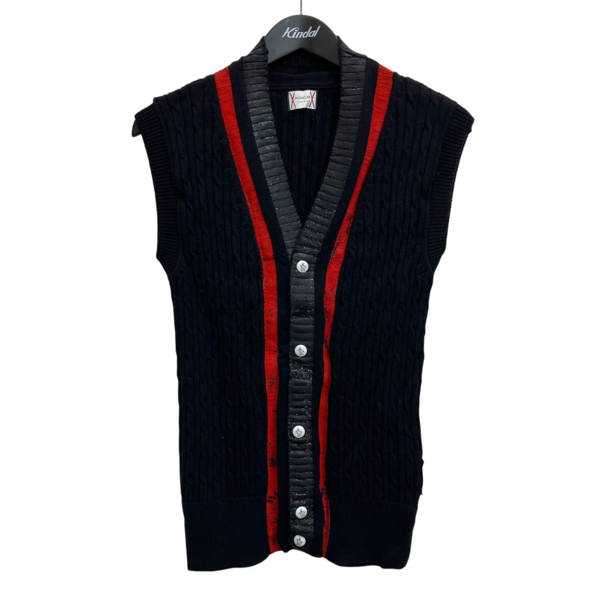 MONCLER GAMME BLEUニットベスト413919446090219 古着・中古-1枚目のアイテム画像