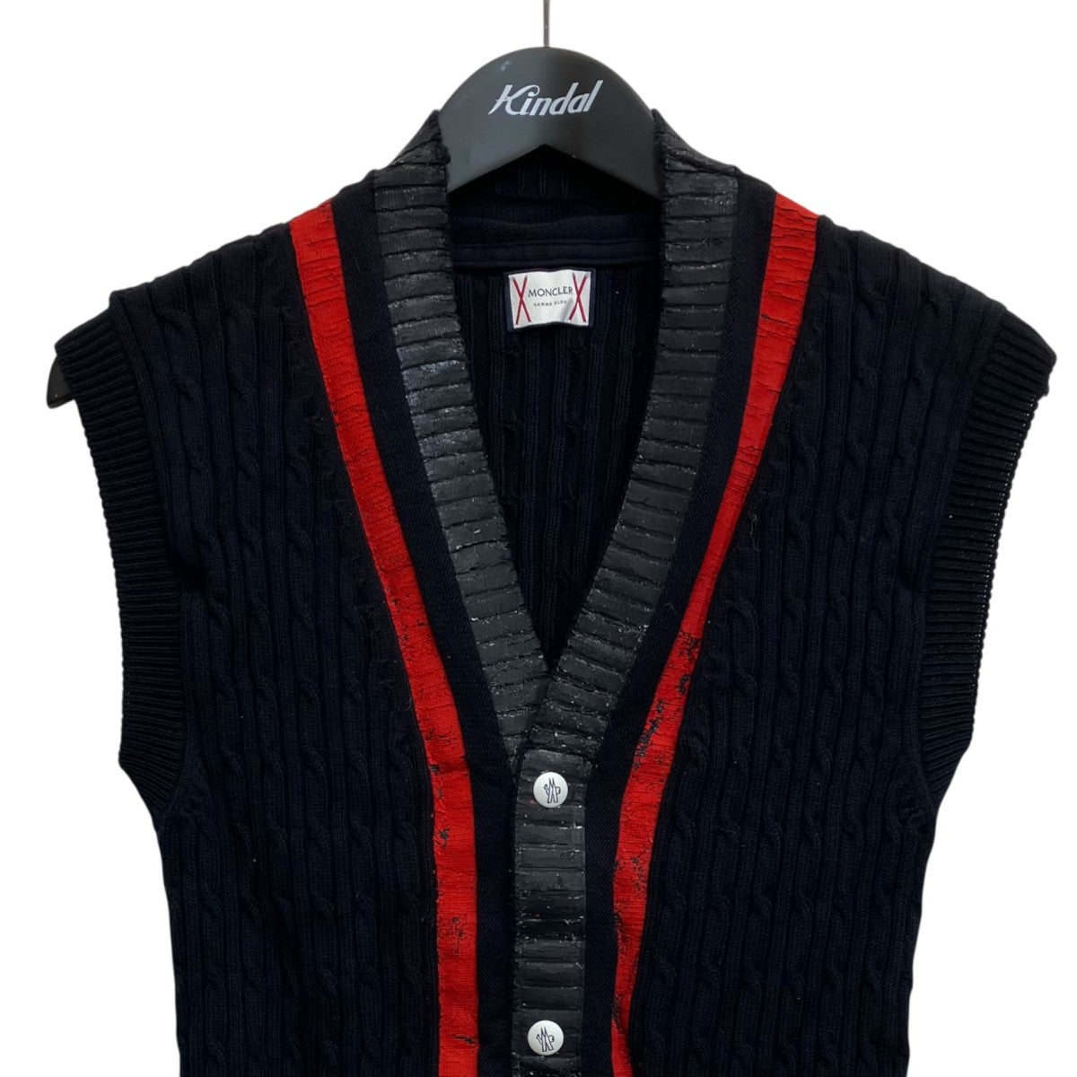 MONCLER GAMME BLEUニットベスト413919446090219 古着・中古-2枚目のアイテム画像