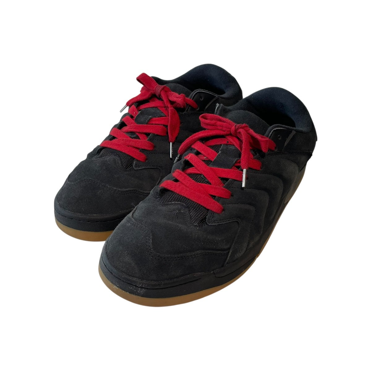 NIKE Jordan Session Black／Gum Light Brown／White／Varsity RedローカットスニーカーIB3731-001 古着・中古-1枚目のアイテム画像