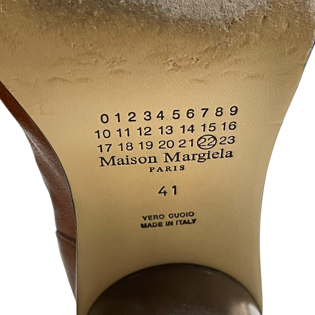 Maison Margiela Tabi Ankle boot 6cm HEEL足袋ブーツS57WU0132 古着・中古-6枚目のアイテム画像