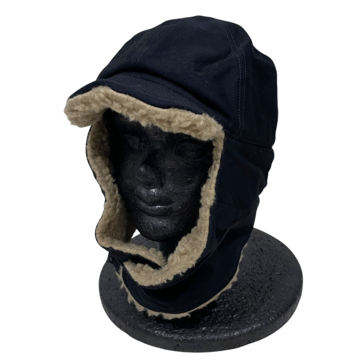 23AW フライトキャップ Satin x Boa bomber hat サテン×ボア ボンバーハット 81090293