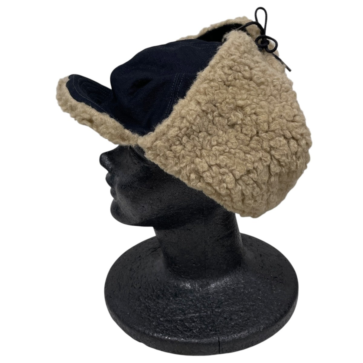 23AW フライトキャップ Satin x Boa bomber hat サテン×ボア ボンバーハット 81090293