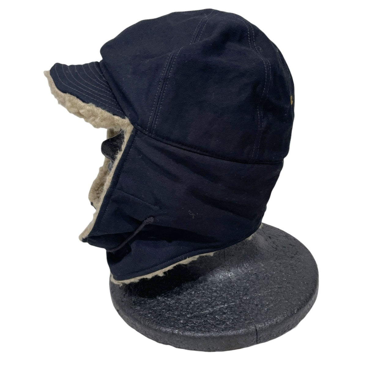 23AW フライトキャップ Satin x Boa bomber hat サテン×ボア ボンバーハット 81090293