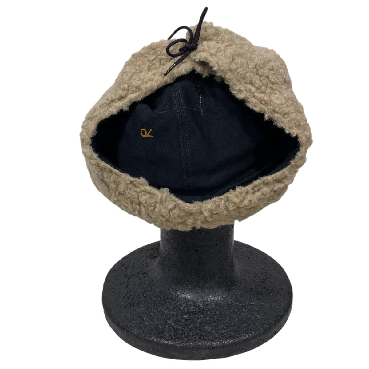 23AW フライトキャップ Satin x Boa bomber hat サテン×ボア ボンバーハット 81090293