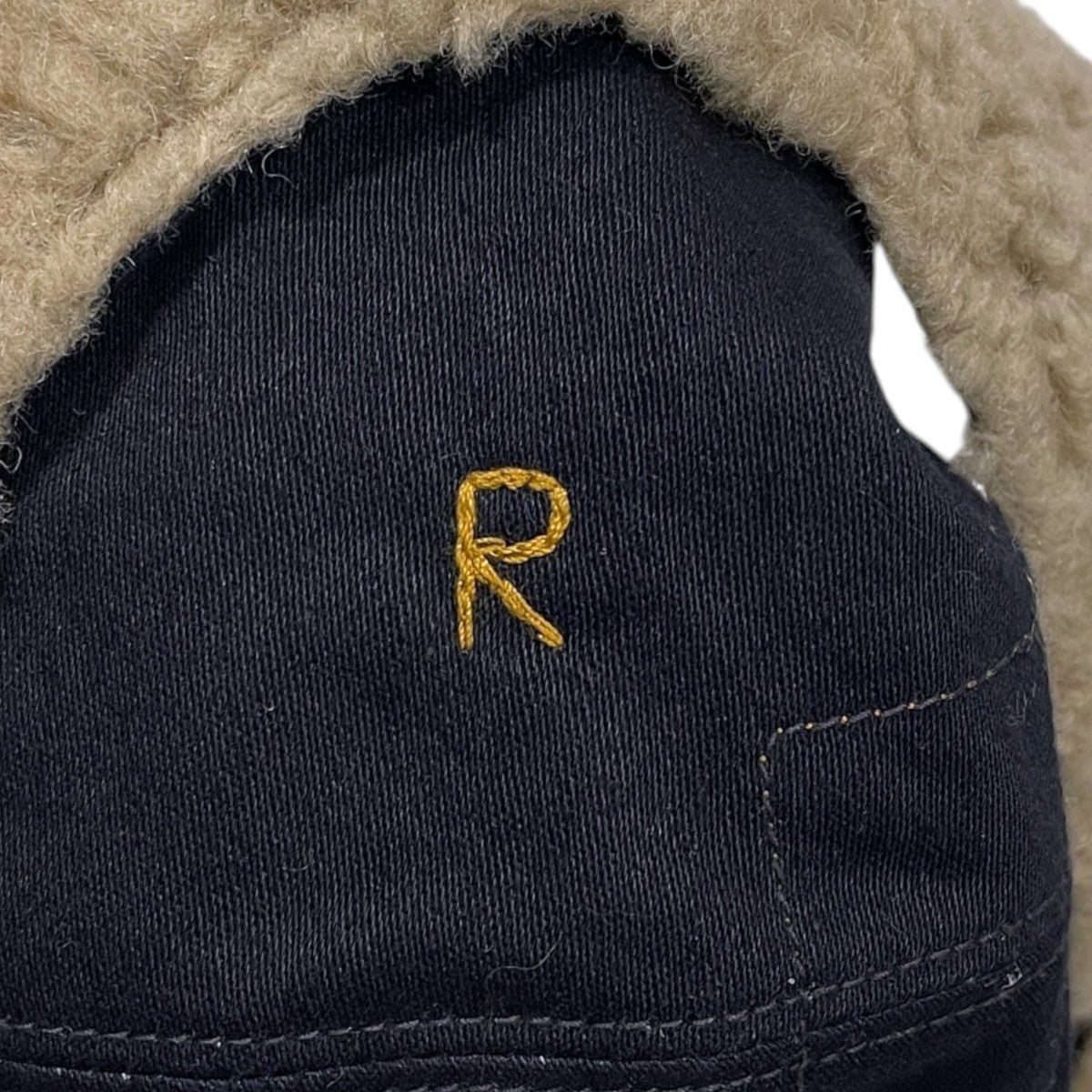 23AW フライトキャップ Satin x Boa bomber hat サテン×ボア ボンバーハット 81090293
