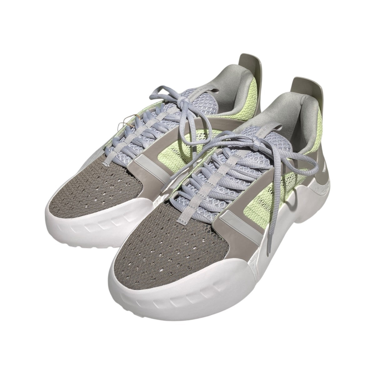 adidas Dingyun Zhang Kouza Almost Lime／Clear Granite／Gray TwoローカットスニーカーJH9127 古着・中古-1枚目のアイテム画像