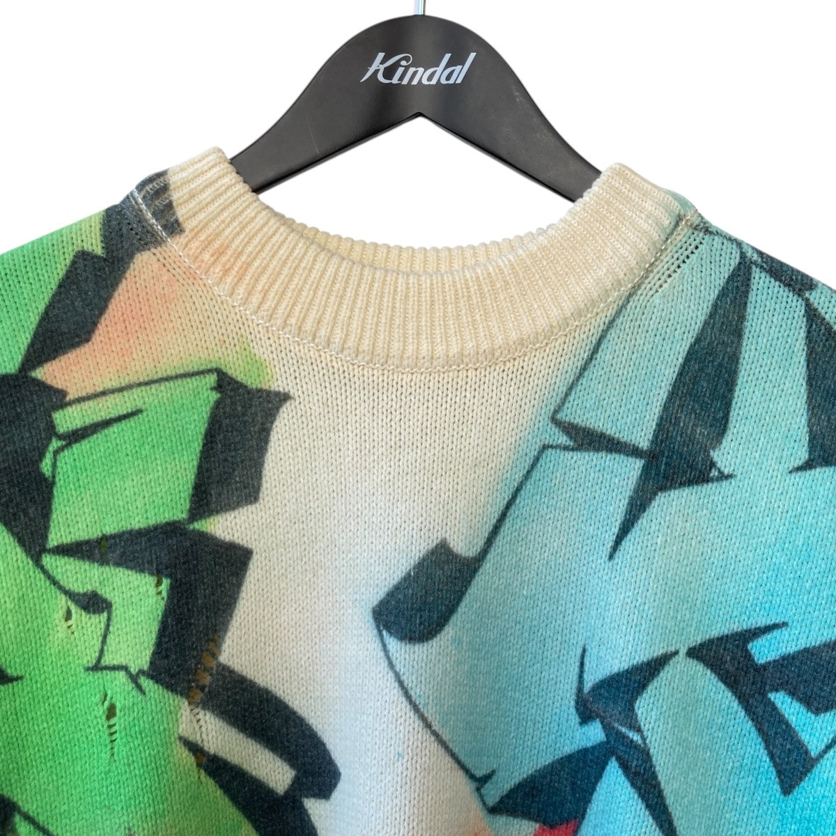 Children of the discordance 23SSPIECE PRINTED KNIT POニットセーターCOTDKN-661 古着・中古-3枚目のアイテム画像