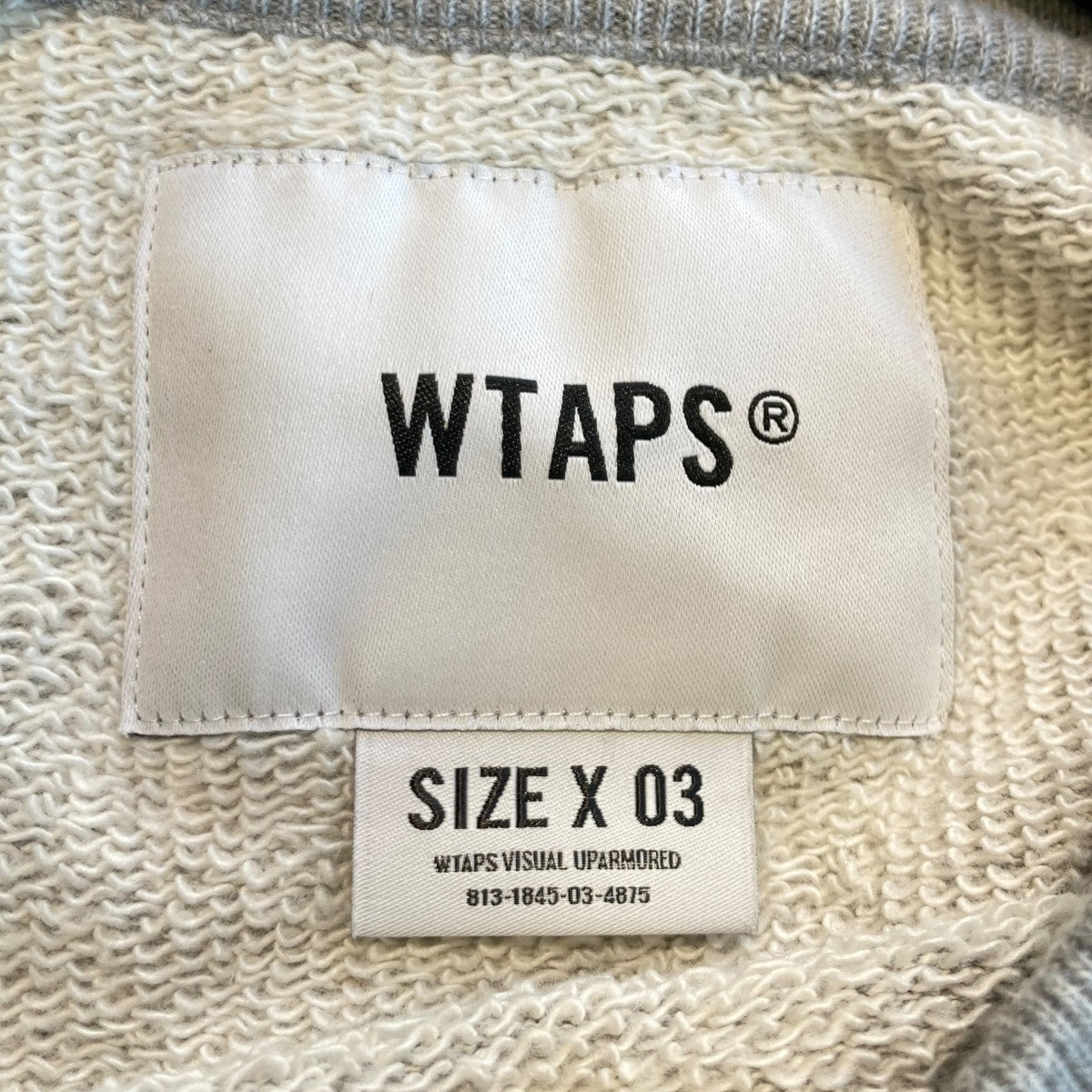 WTAPS クルーネック スウェットトレーナー231ATDT-CSM02 古着・中古-7枚目のアイテム画像