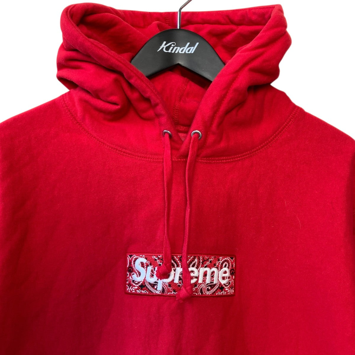 Supreme Bandana Box Logo Hooded Sweatshirtプルオーバーパーカー 古着・中古-3枚目のアイテム画像
