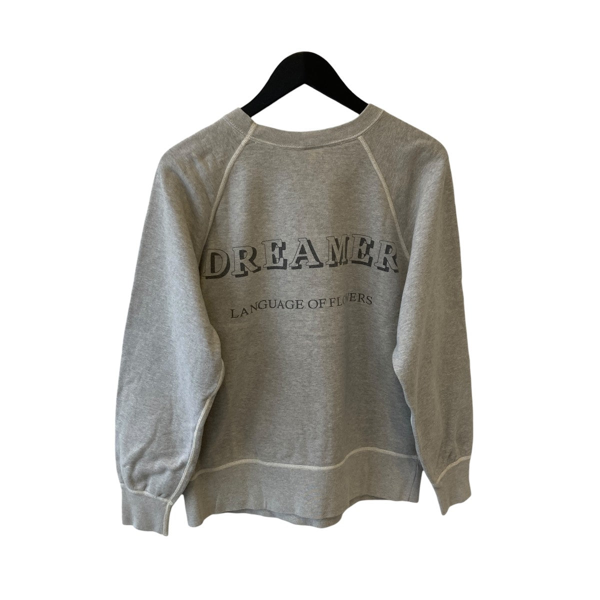 SAINT MICHAEL 24AWCREW SWEAT FLOWER POPPYトレーナーSM-YS1-0000-032 古着・中古-2枚目のアイテム画像