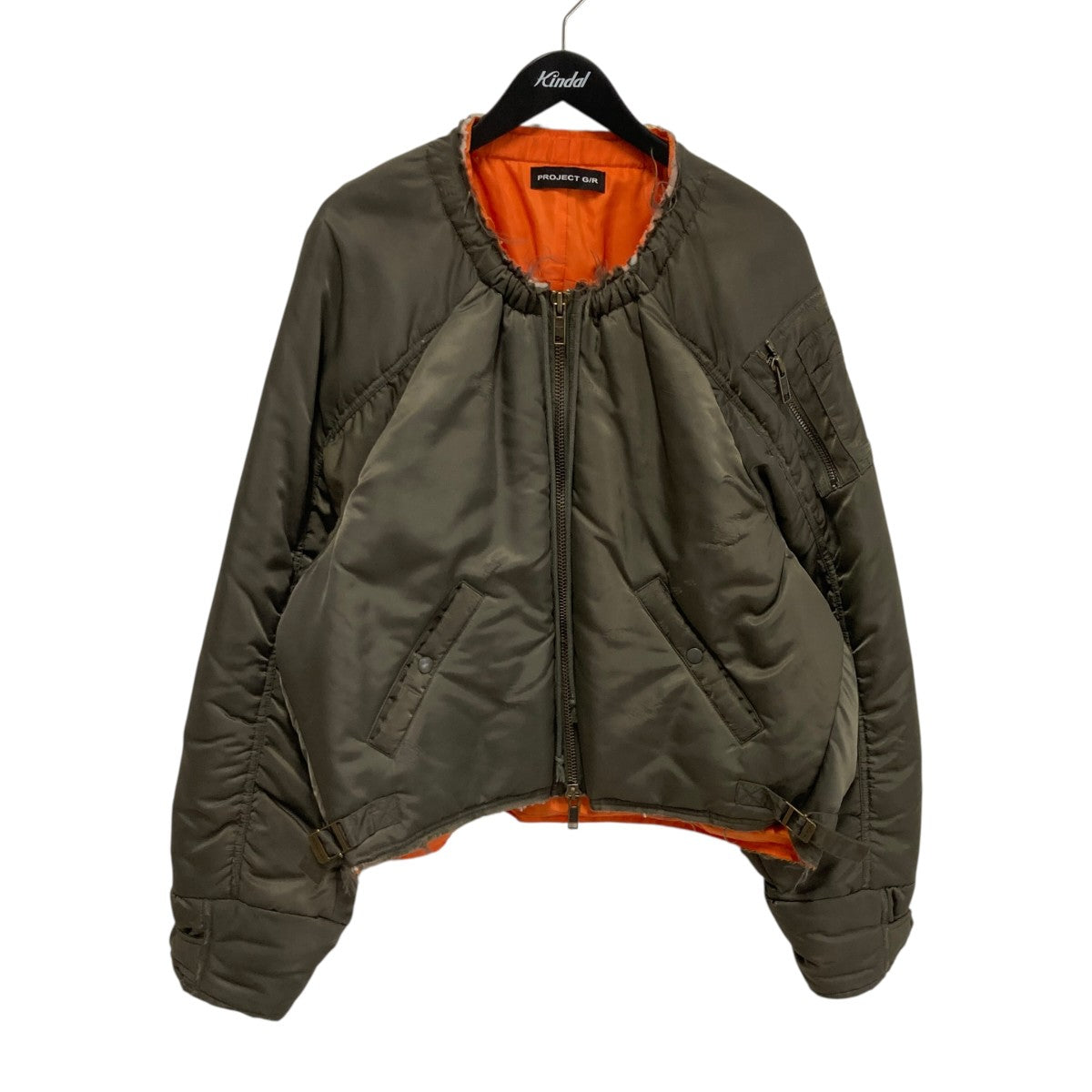 24AWRECONSTRUCTED BOMBER JACKETMA-1ジャケットPG24FWMO08KHA13