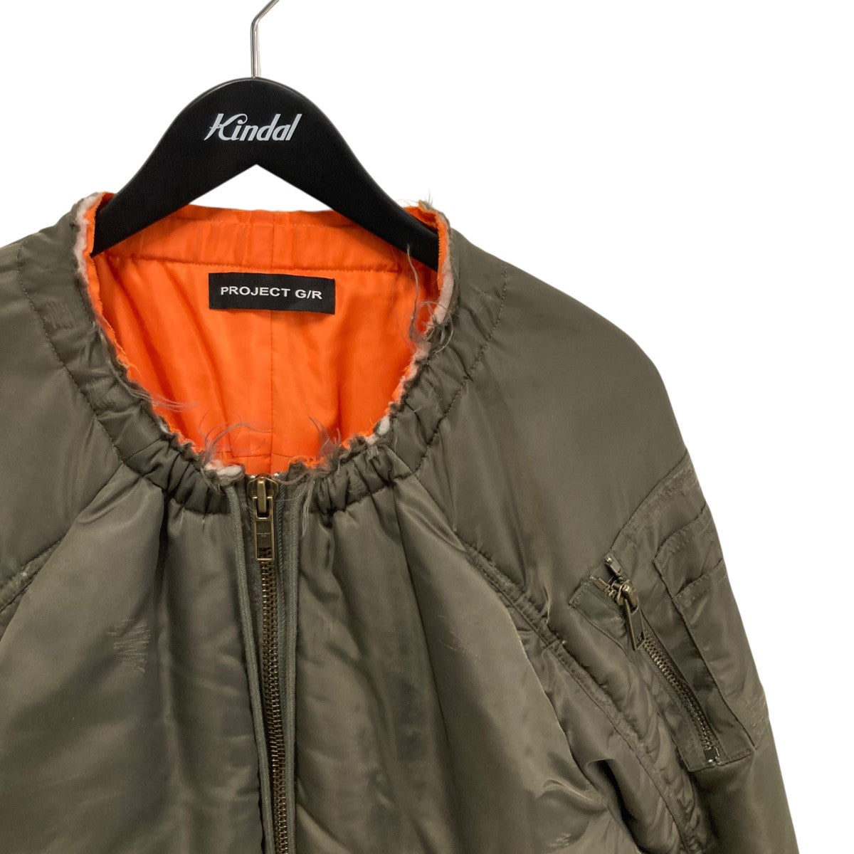 24AWRECONSTRUCTED BOMBER JACKETMA-1ジャケットPG24FWMO08KHA13