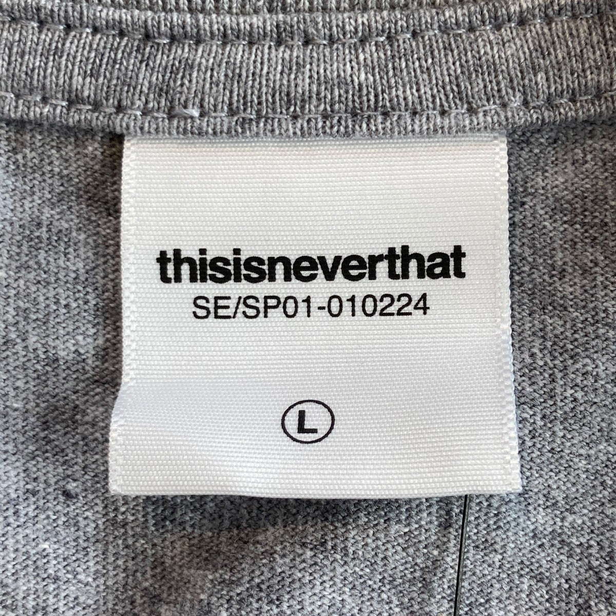 thisisneverthat×Wasted Youth 半袖TシャツWY21ST001 WY21ST001 グレー