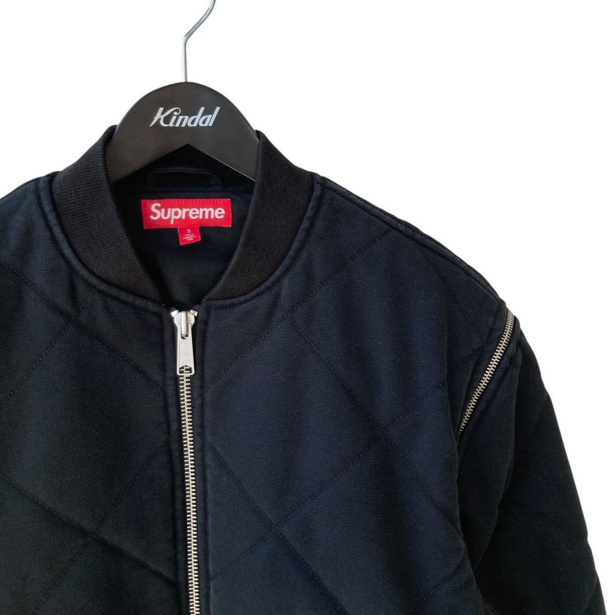 Supreme 25AWZip-Off Sleeve Quilted Bomber Jacketジャケット 古着・中古-3枚目のアイテム画像