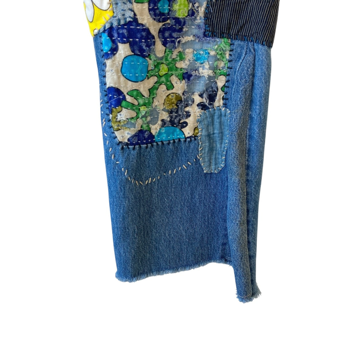 READYMADE HIPPIE DENIM BLUEアップサイクルジーンズ デニムパンツRE-CO-BL-00-00-270 古着・中古-6枚目のアイテム画像