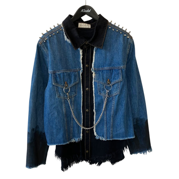 FAITH CONNEXION(フェイスコネクション) STUDDED DENIM JACKETデニム