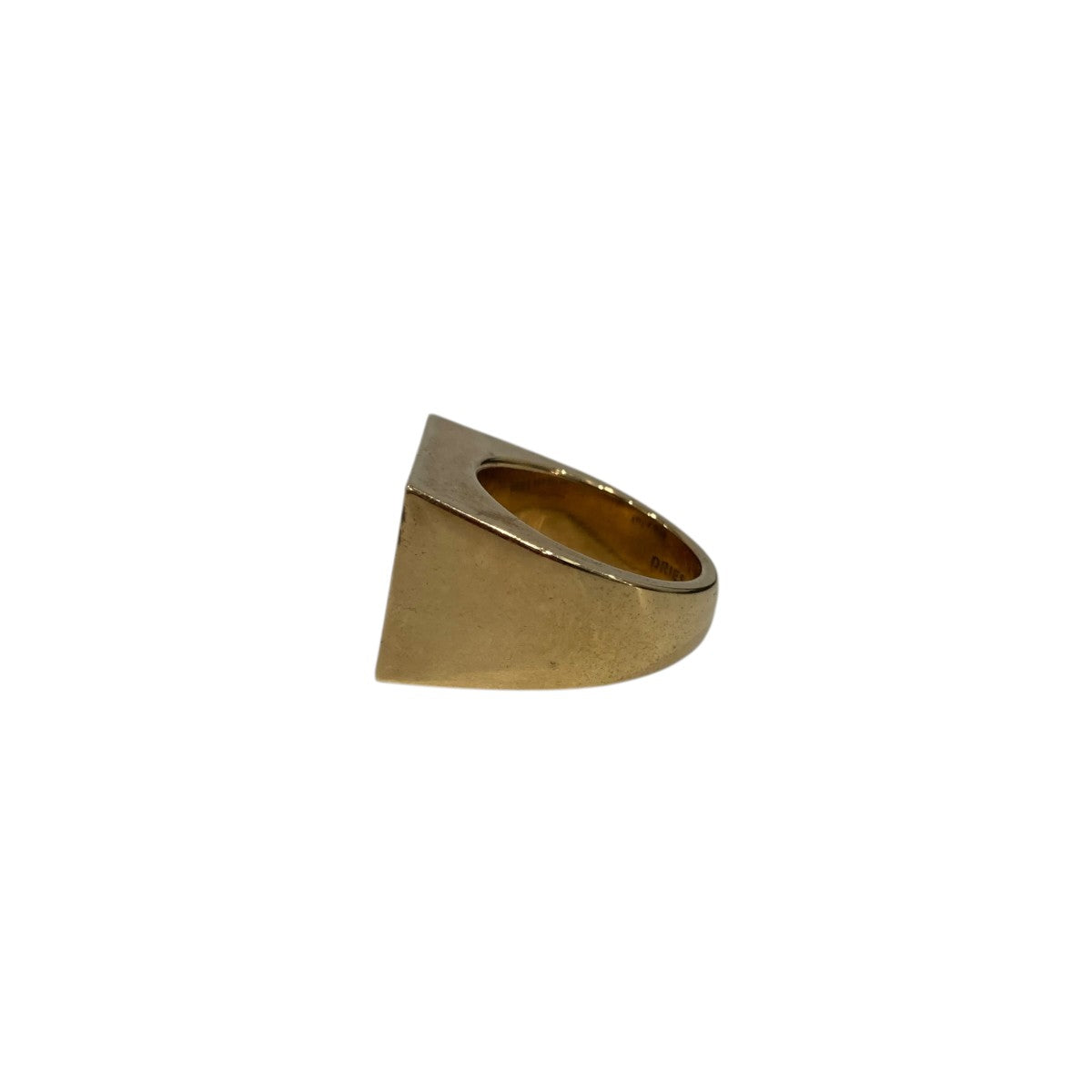 DRIES VAN NOTEN スクエアリングリング 古着・中古-3枚目のアイテム画像