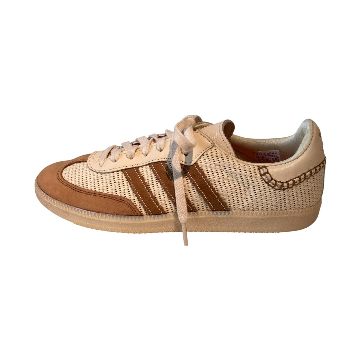 adidas Wales Bonner Samba Cream WhiteスニーカーFX7720 古着・中古-2枚目のアイテム画像