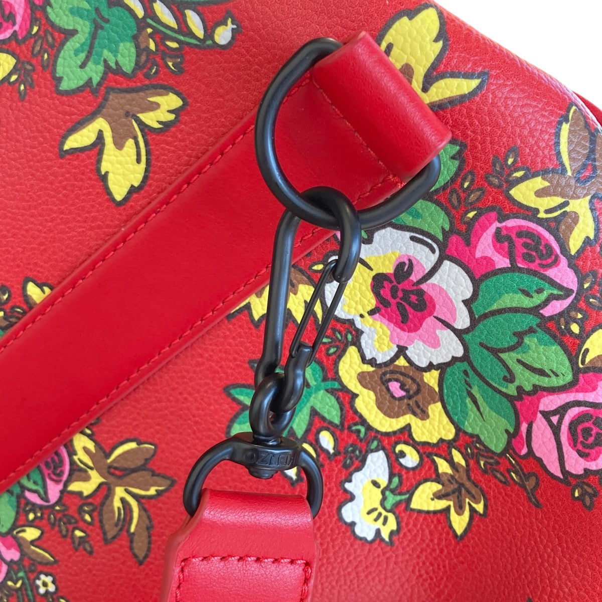 KENZO(ケンゾー) 花柄ボストンバッグ レッド｜【公式】カインドオル