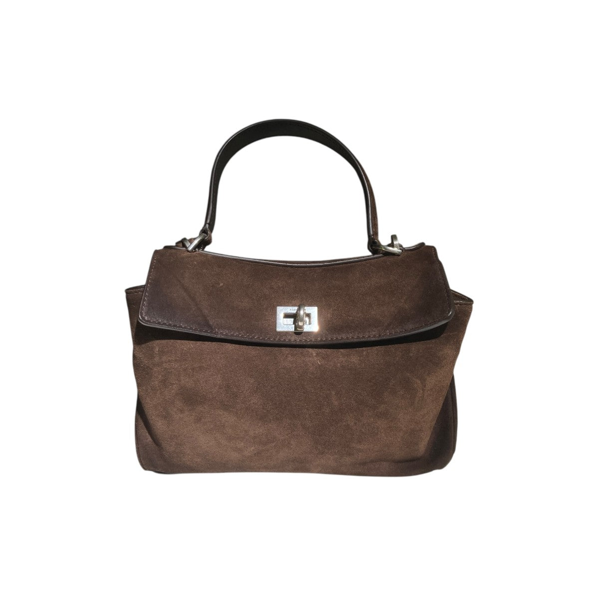 BALENCIAGA Suede Rodeo Shoulder Bagレザーバッグ7897722AB4G2308 古着・中古-1枚目のアイテム画像