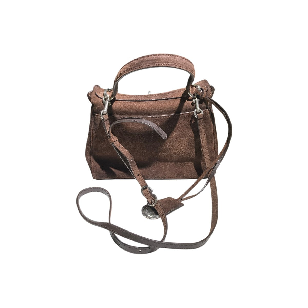 BALENCIAGA Suede Rodeo Shoulder Bagレザーバッグ7897722AB4G2308 古着・中古-3枚目のアイテム画像