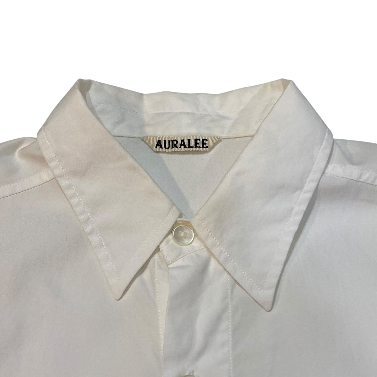 AURALEE 半袖シャツA00S02TN 古着・中古-3枚目のアイテム画像