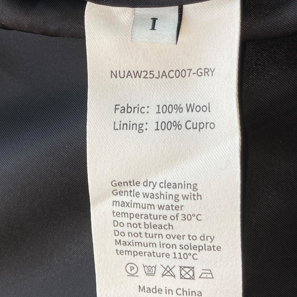 NULLUS(ヌル) 25AWPEELED OFF JACKETジャケットNUAW25JAC007