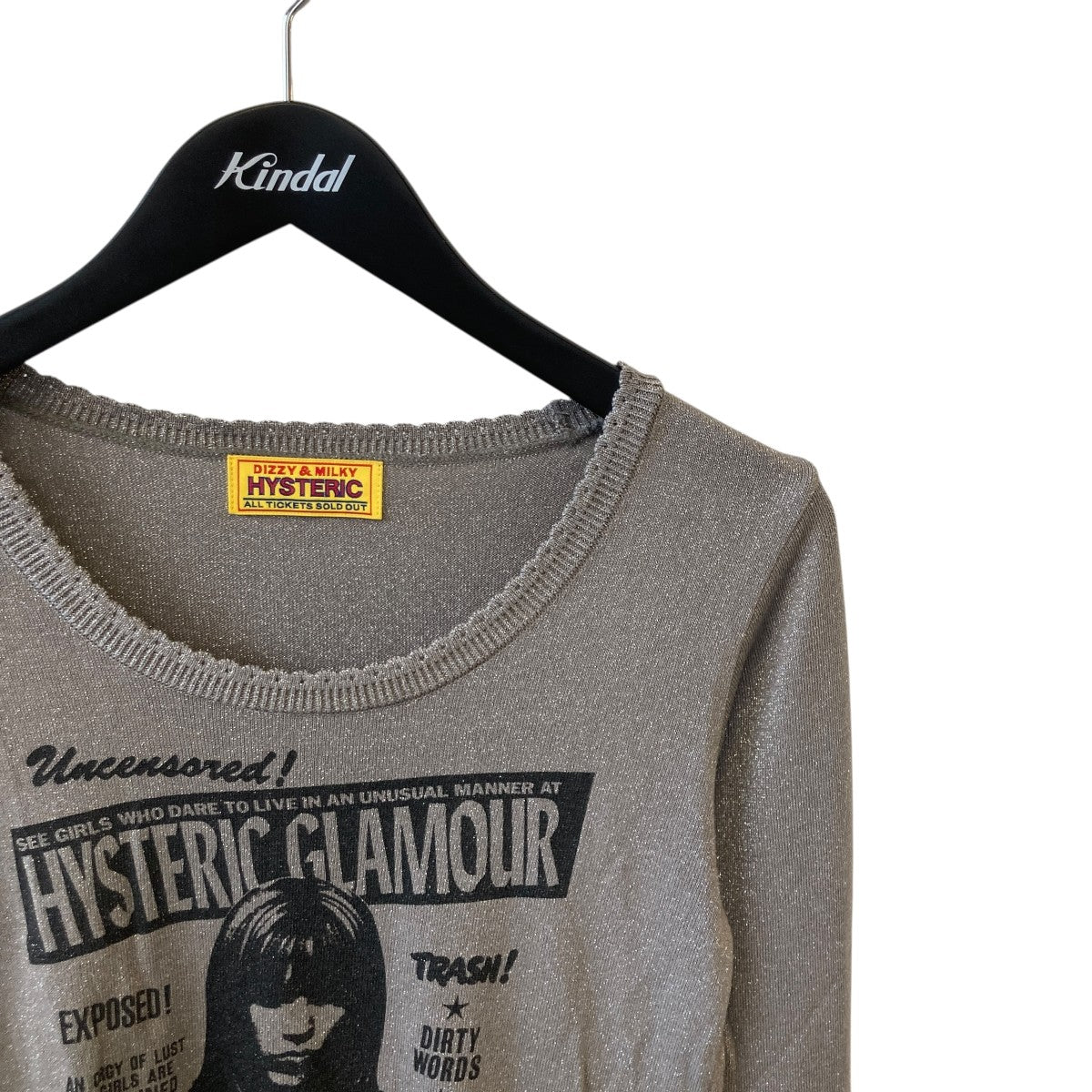 Hysteric Glamour(ヒステリックグラマー) クルーネックカットソー