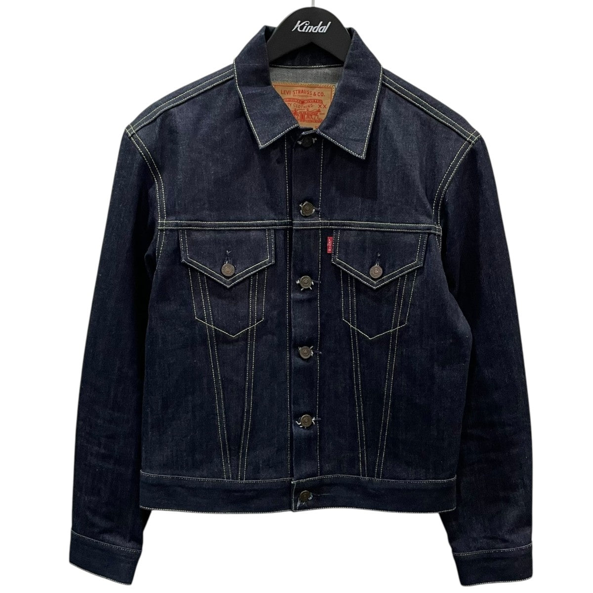 LEVI’S デニムジャケット 557XX 61年モデル 日本製 BIG E 1961 TYPE III 557XX Trucker Jacket 74998-0003 古着・中古-1枚目のアイテム画像