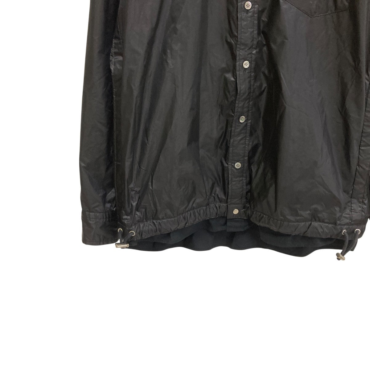 sacai(サカイ) シャツジャケット19-0248M 19-0248M ブラック サイズ 2