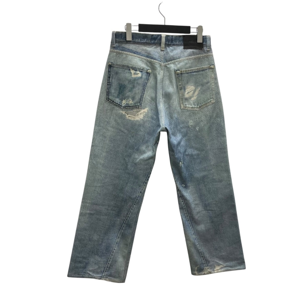 OUR LEGACY THIRD CUT Digital Denim PrintデニムパンツM4205TDD 古着・中古-2枚目のアイテム画像