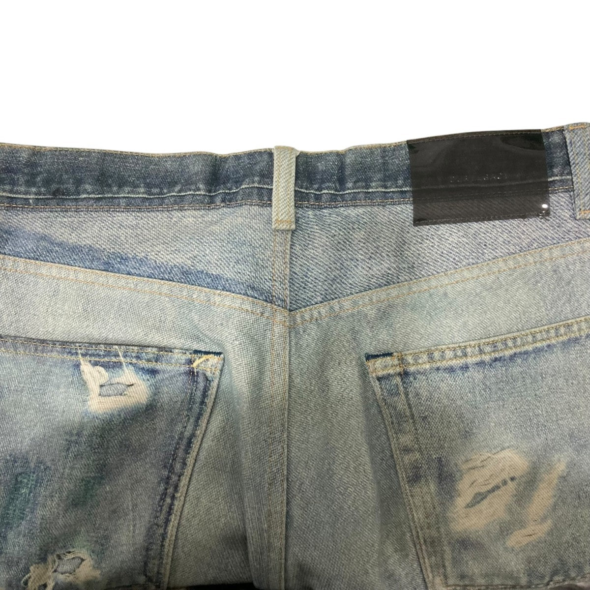 OUR LEGACY THIRD CUT Digital Denim PrintデニムパンツM4205TDD 古着・中古-4枚目のアイテム画像