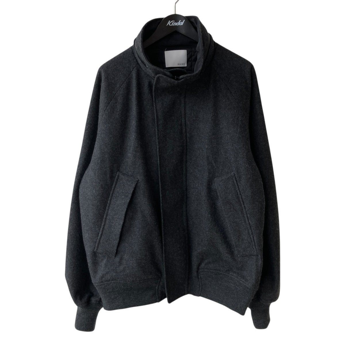 KAIKO WATER-REPELLENT WOOL MELTON BLOUSONブルゾンKAIKO-25-032 古着・中古-1枚目のアイテム画像