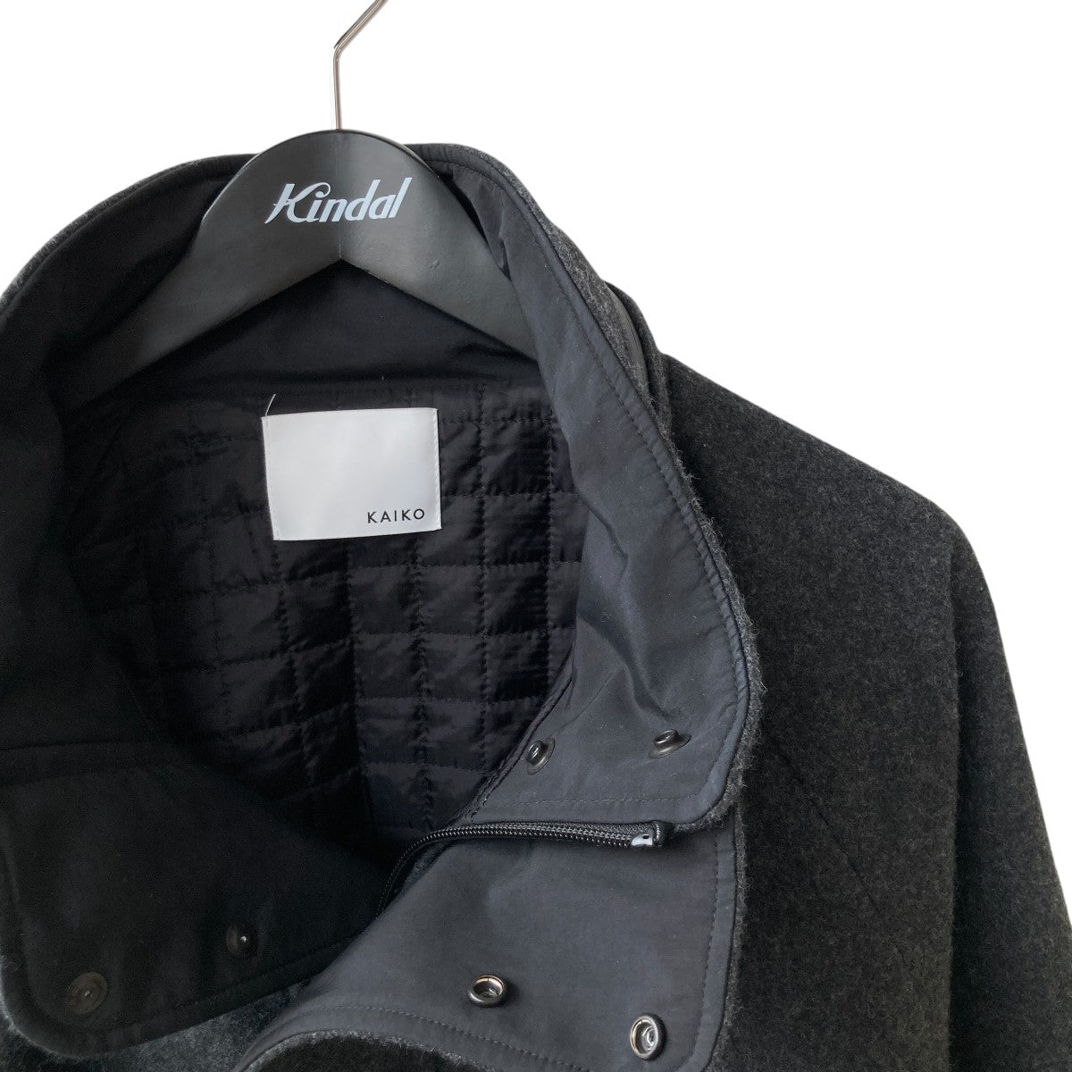 KAIKO WATER-REPELLENT WOOL MELTON BLOUSONブルゾンKAIKO-25-032 古着・中古-3枚目のアイテム画像