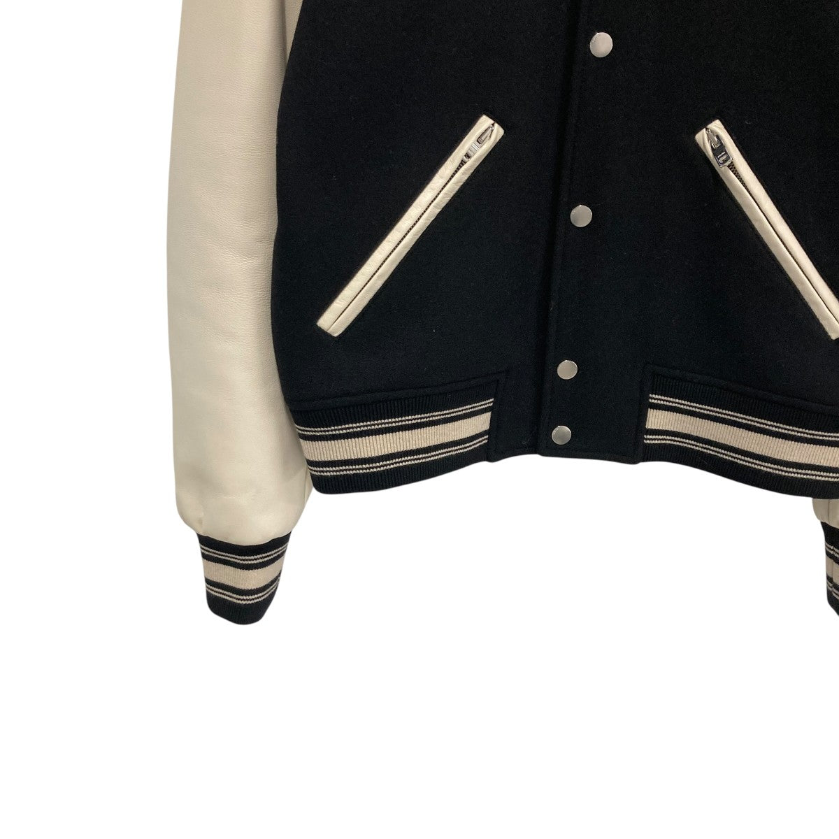 AMIRI HOLLYWOOD BOMBERスタジャンSRAMOUBB1066SMRW000 古着・中古-4枚目のアイテム画像
