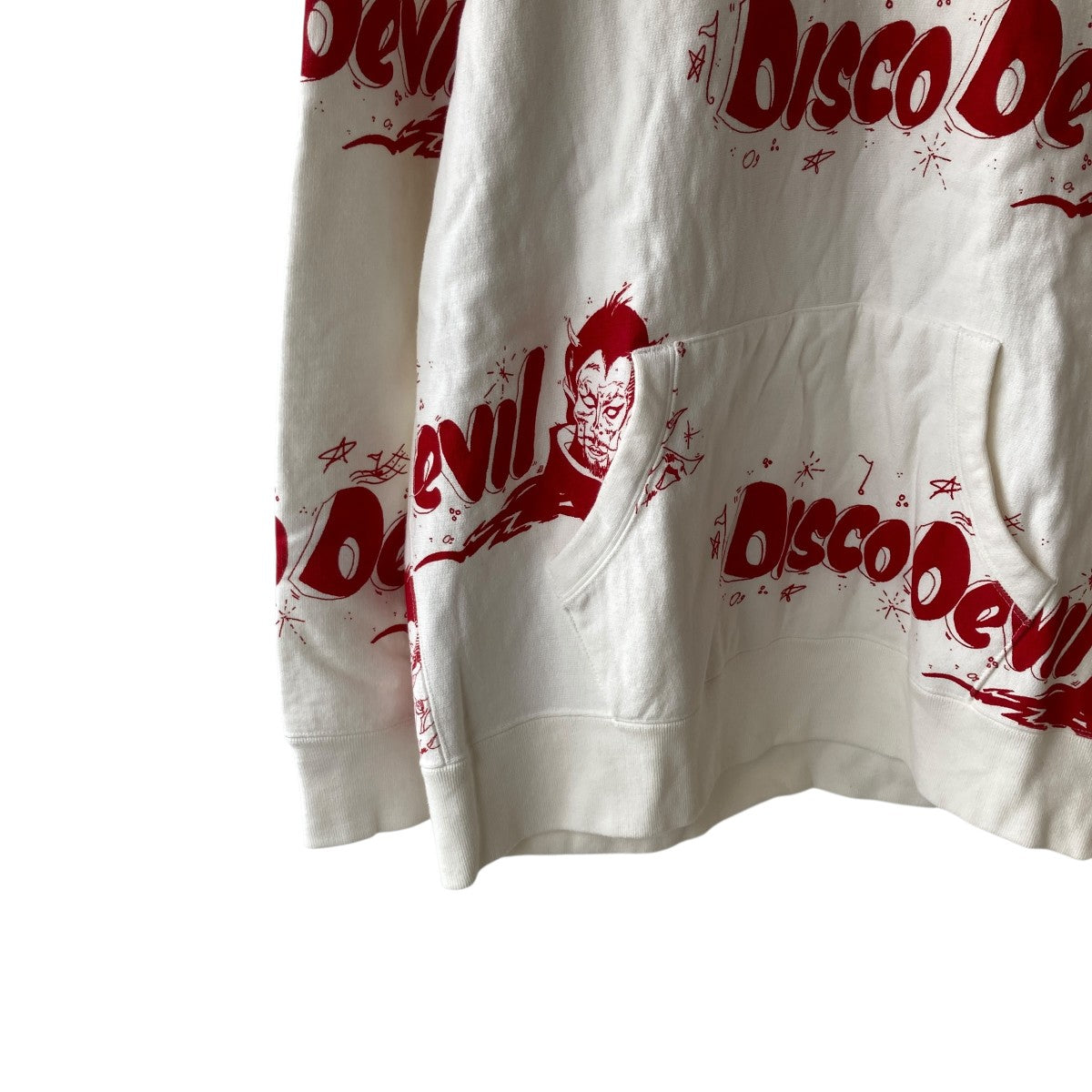 WACKO MARIA DISCO DEVILパーカー 古着・中古-4枚目のアイテム画像