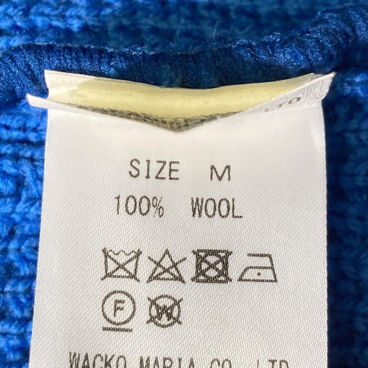 WACKO MARIA 24AWLOGO JACQUARD KNITニット24FW-WMK-KN05 古着・中古-5枚目のアイテム画像