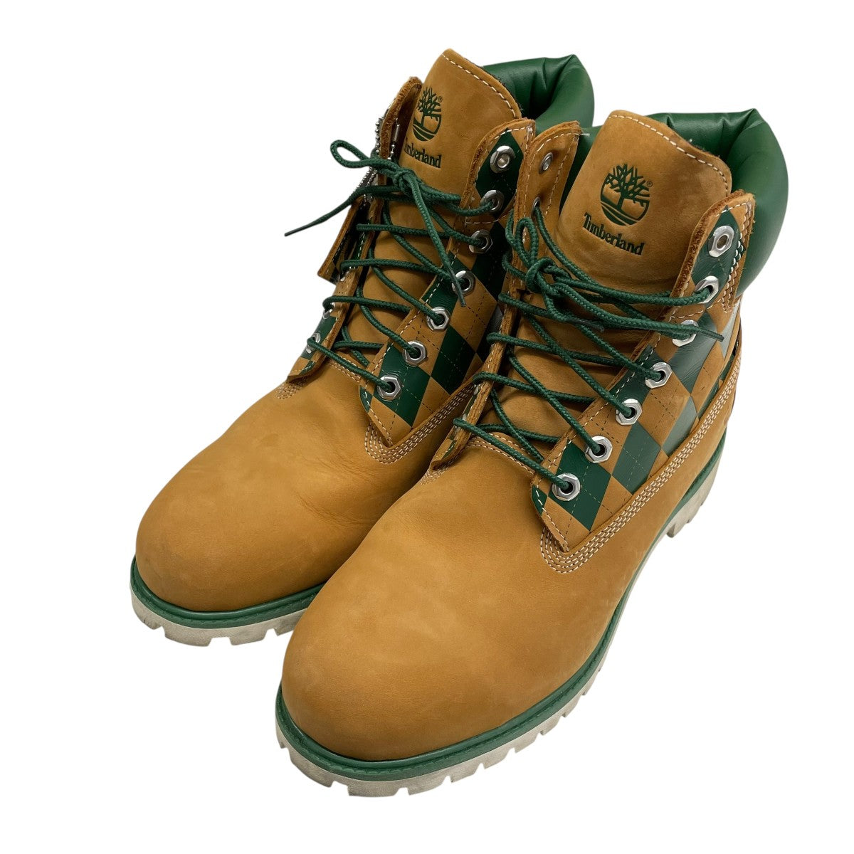 Timberland×KASHINA 6 IN PREMIUM VIBRAM LACE UPブーツ0A6C6M 古着・中古-1枚目のアイテム画像