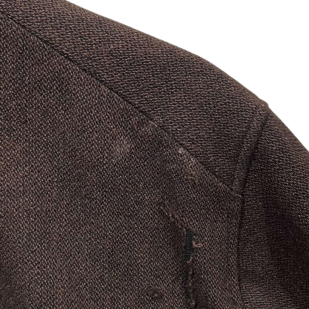 24AW ダメージ加工ツイードジャケット TWEED CRASH JACKET ツイードクラッシュジャケット ANC-JK37