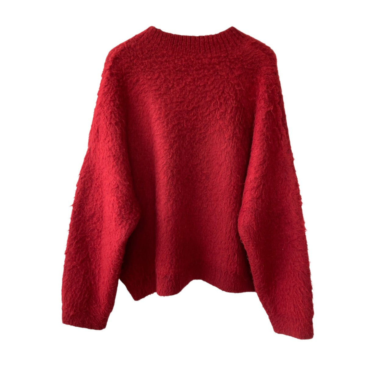 BRUSHED MOHAIR V NECKモヘアニット